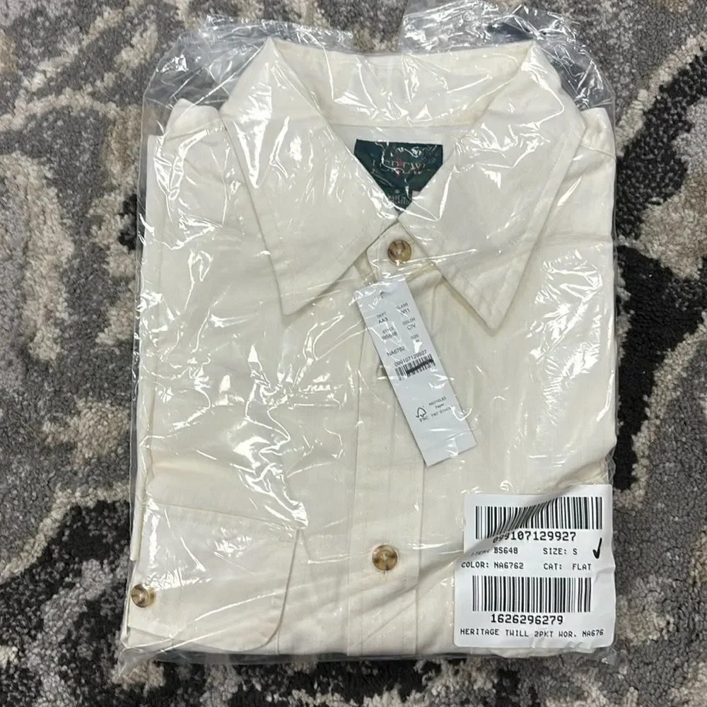 J. Crew Heritage twill two-pocket workshirt